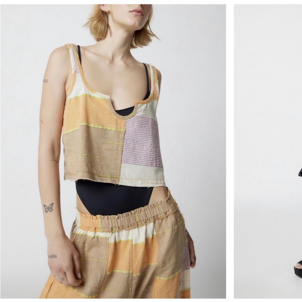 NWT Urban Outfitters Out From Under Ryder Spliced Tank M